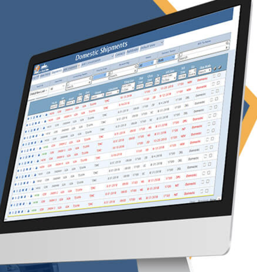 screenshot of Freight Forwarding Software